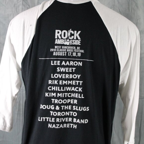 Music Festival Shirt - Classic Rock Ambleside 2018 - 3/4 Sleeve Men's XL - Picture 6 of 9